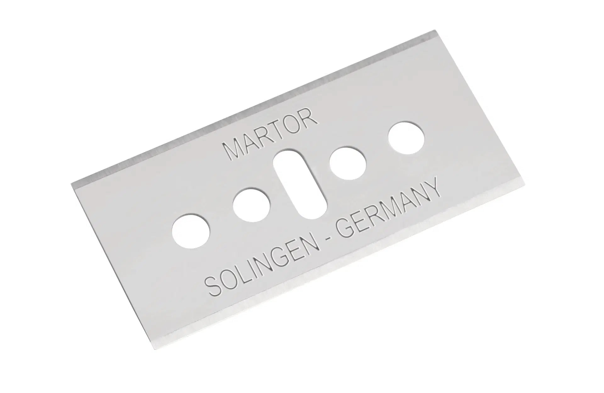 Martor Ersatzklinge No. 175001 aus Solingen – rechteckige Industrieklinge für Sicherheitsmesser, Made in Germany
